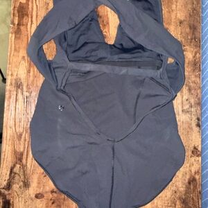lululemon athletica Black Sleeveless Bodysuit